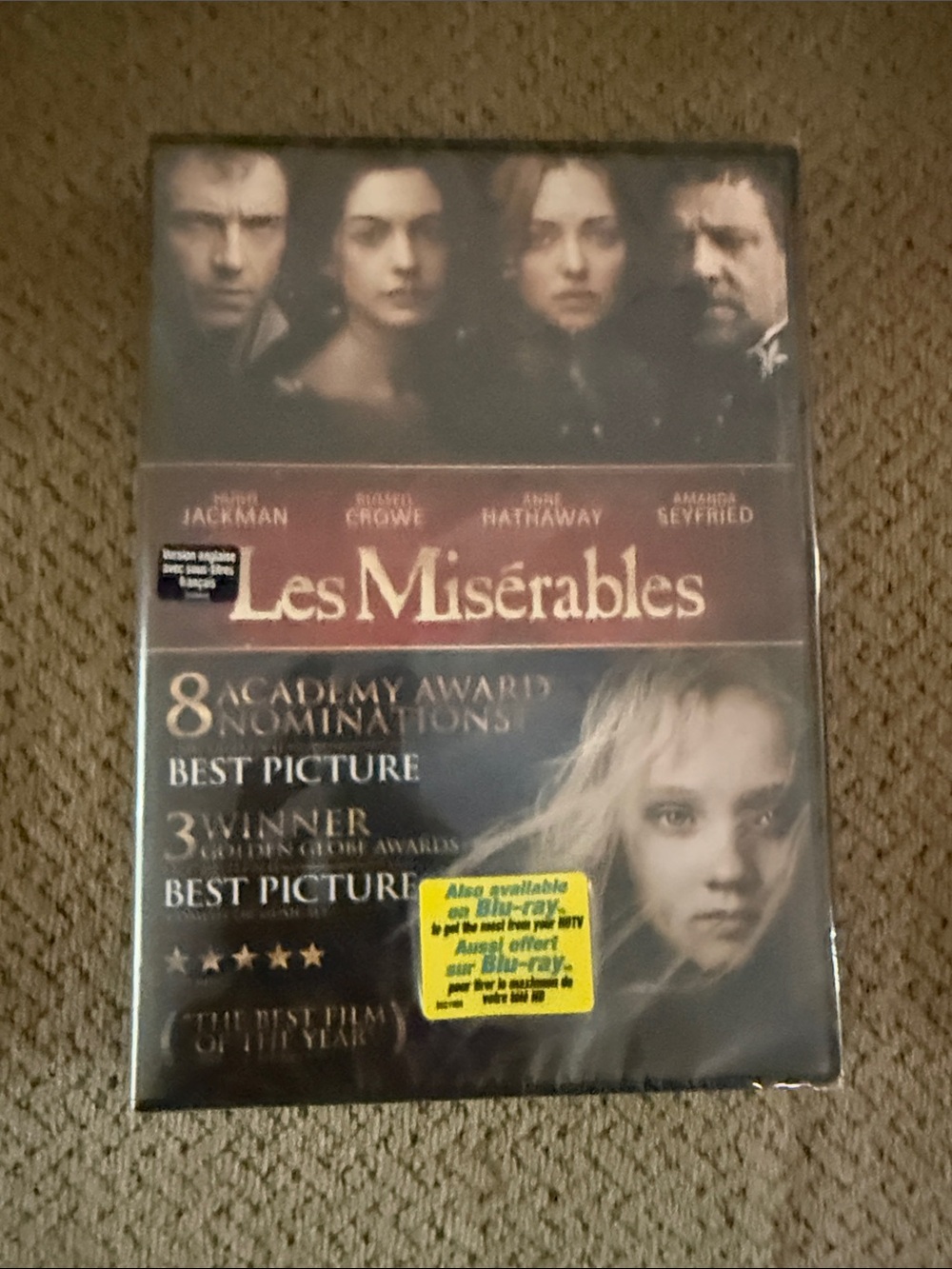 Les Misérables DVD -